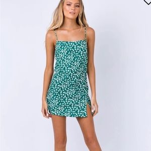 Princess Polly Green Mini Dress
